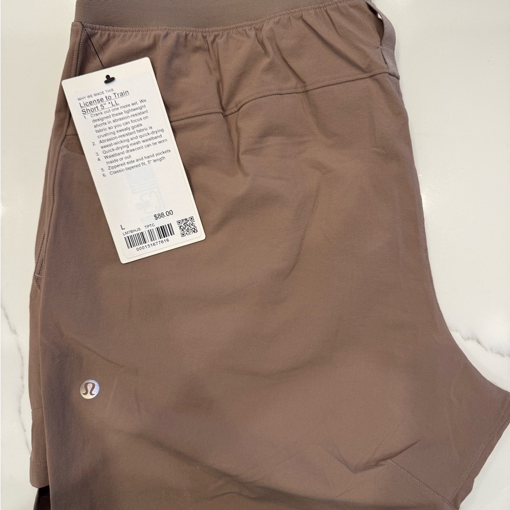 lululemon athletica Men's Athletic Shorts - Brown